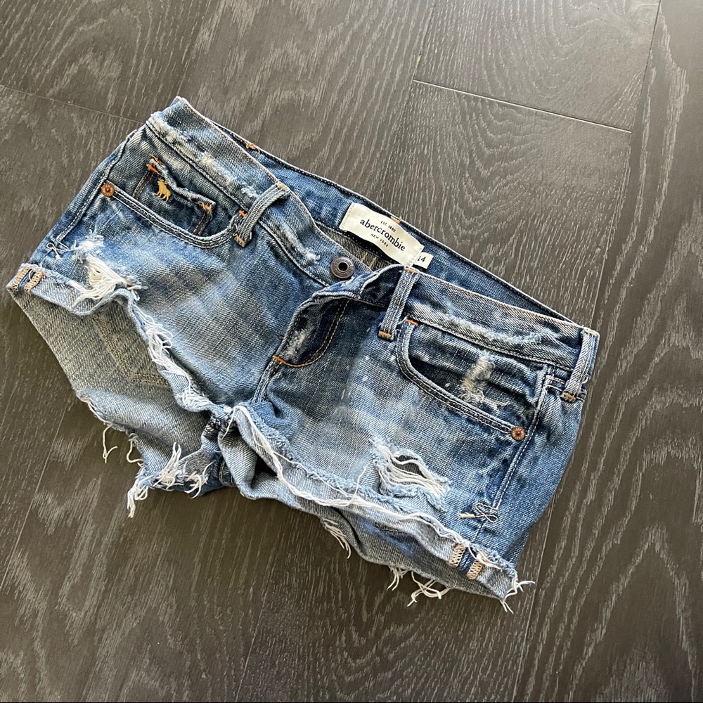 Abercrombie Kids Jean Shorts